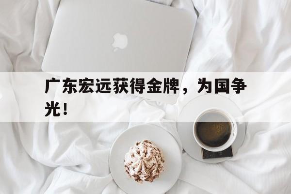 九游在线平台官网-广东宏远获得金牌，为国争光！