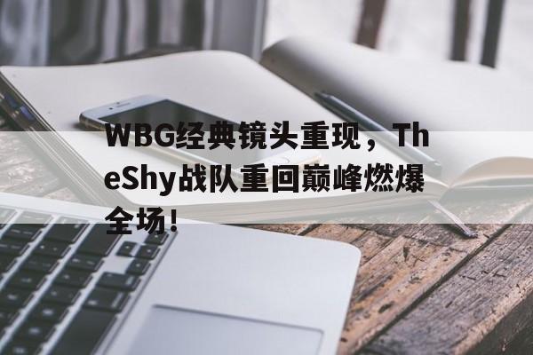 WBG经典镜头重现，TheShy战队重回巅峰燃爆全场！