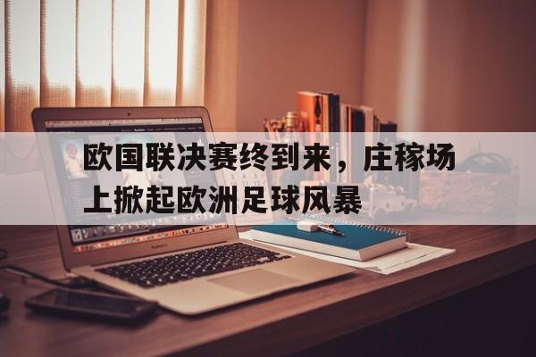 九游在线平台官网-欧国联决赛终到来，庄稼场上掀起欧洲足球风暴